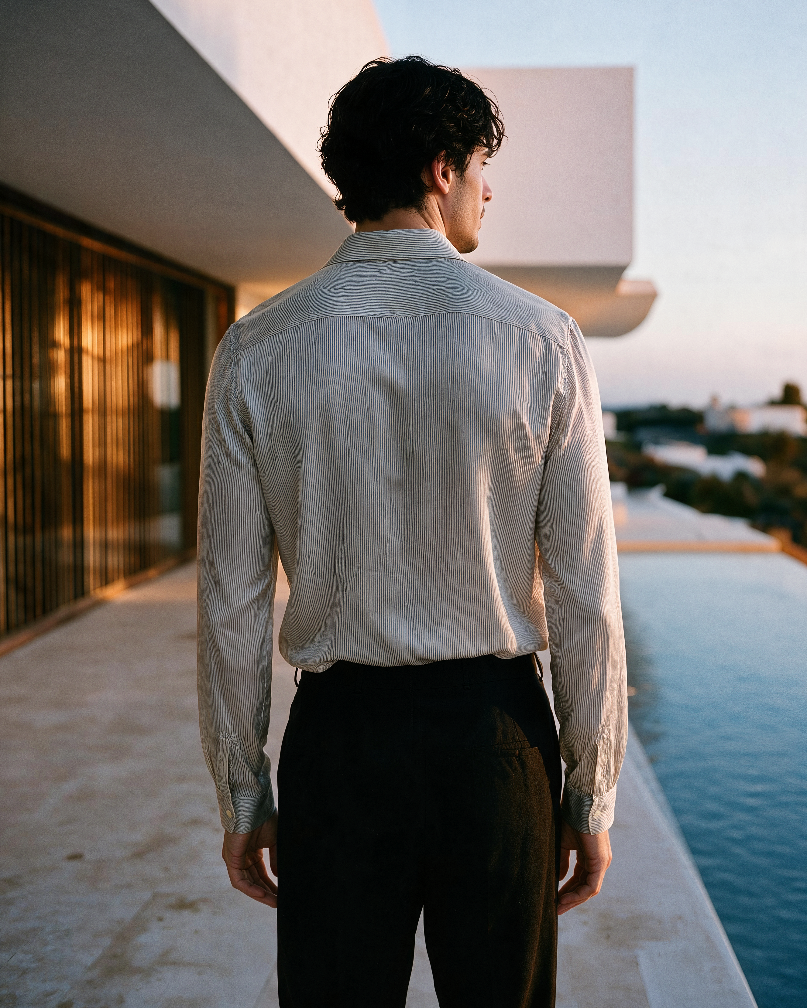 Mara Silk Shirt - Barcode
