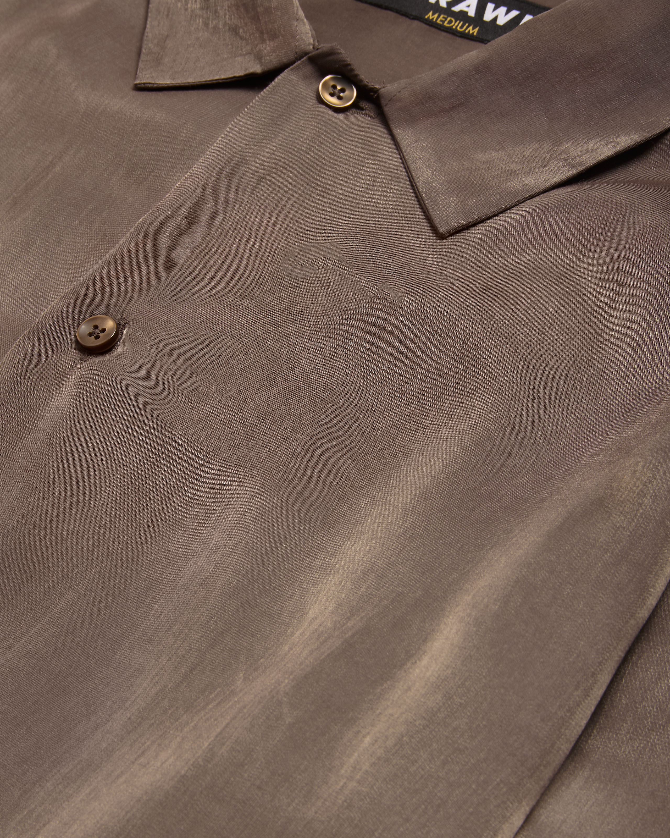 Sahar Silk Shirt - Pecan