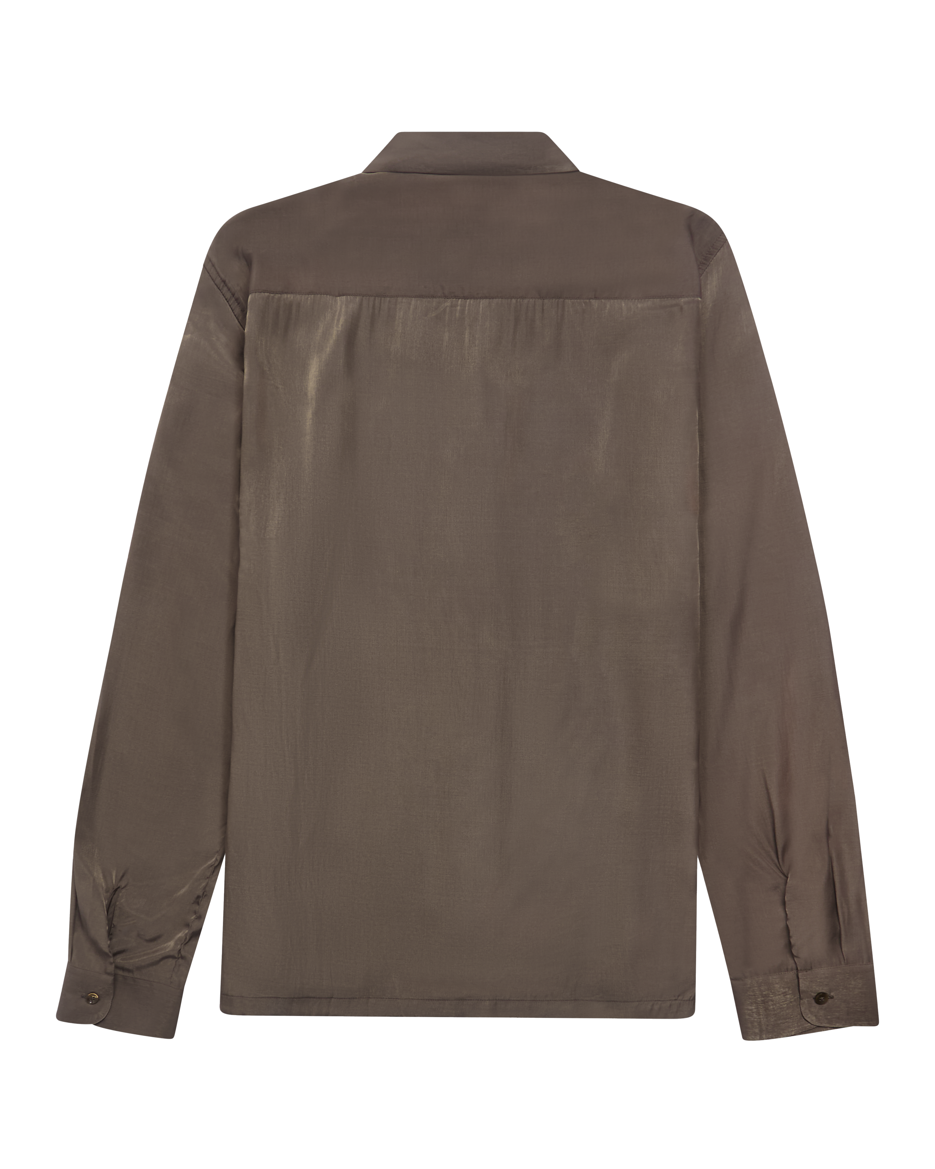 Sahar Silk Shirt - Pecan