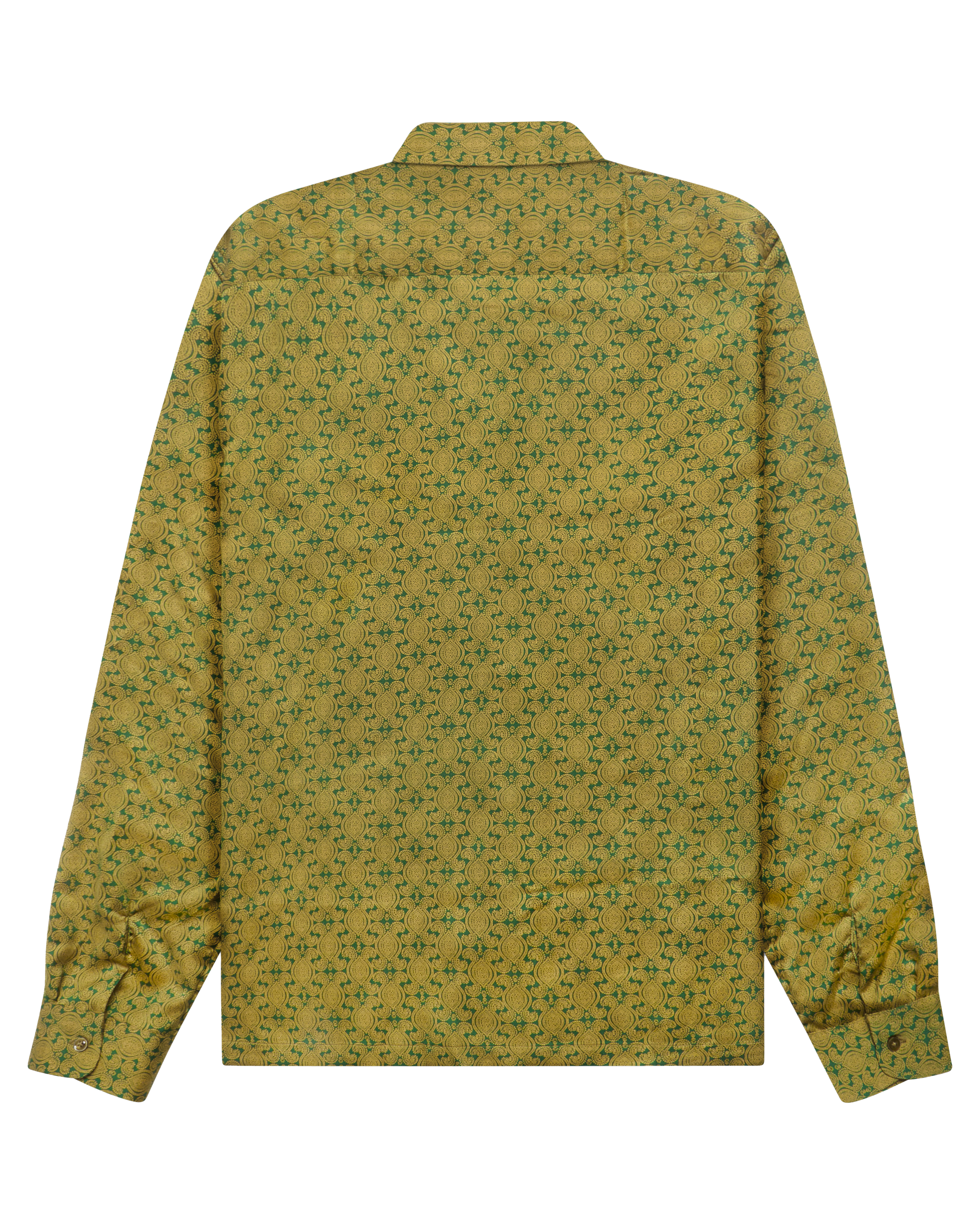 Kanz Silk Shirt - Emerald