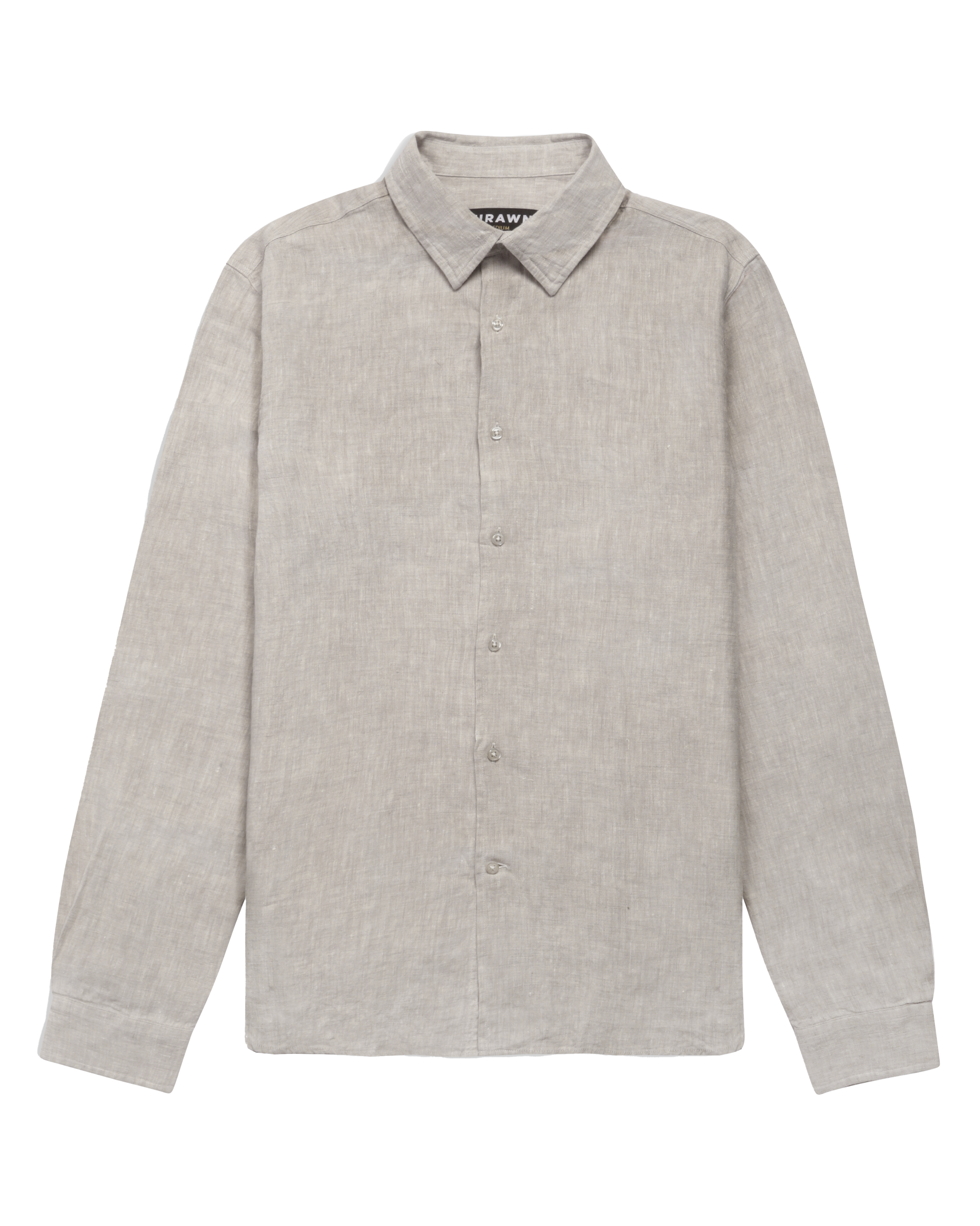Maksi Linen Shirt - Smoke