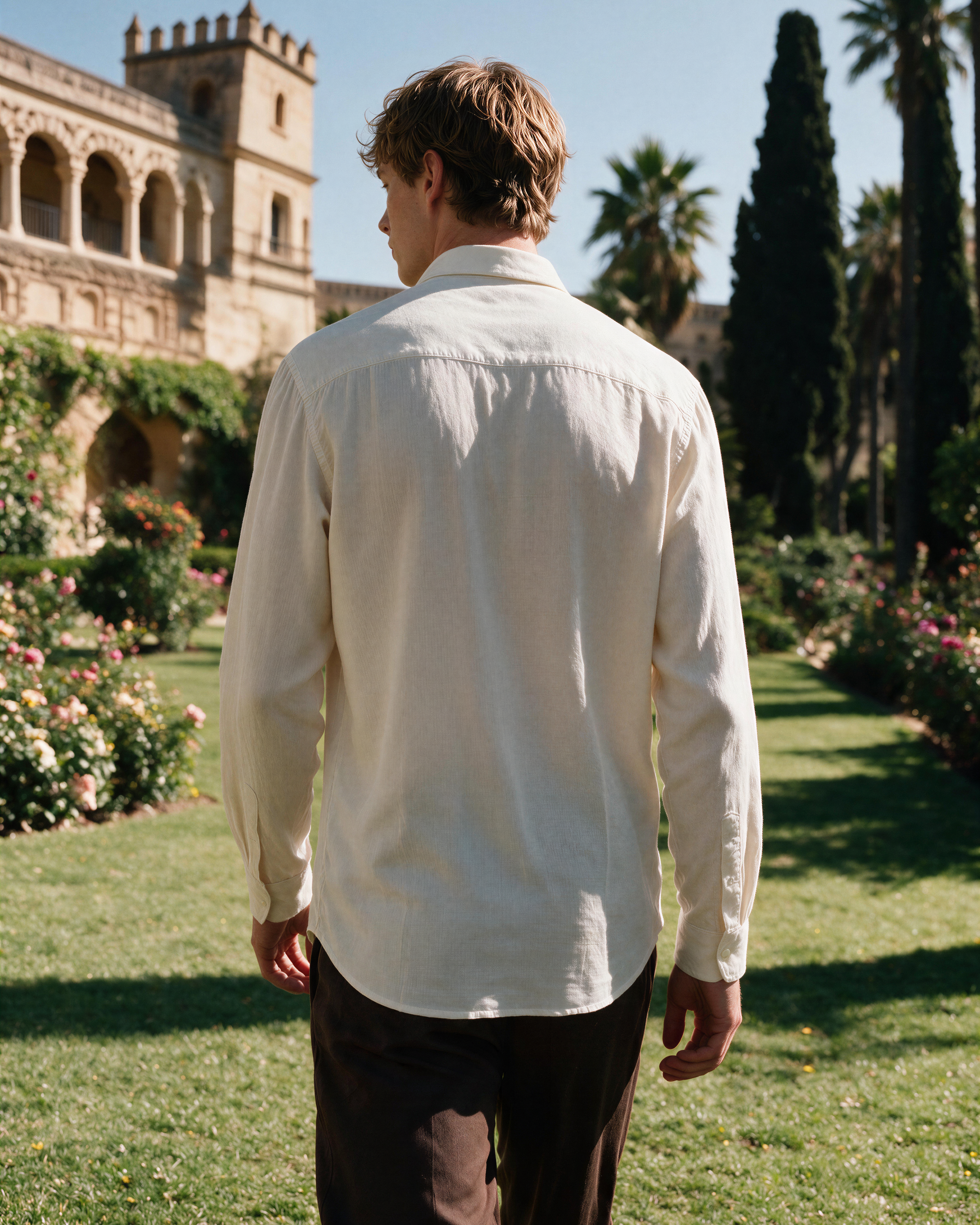 Maksi Linen Shirt - Coconut