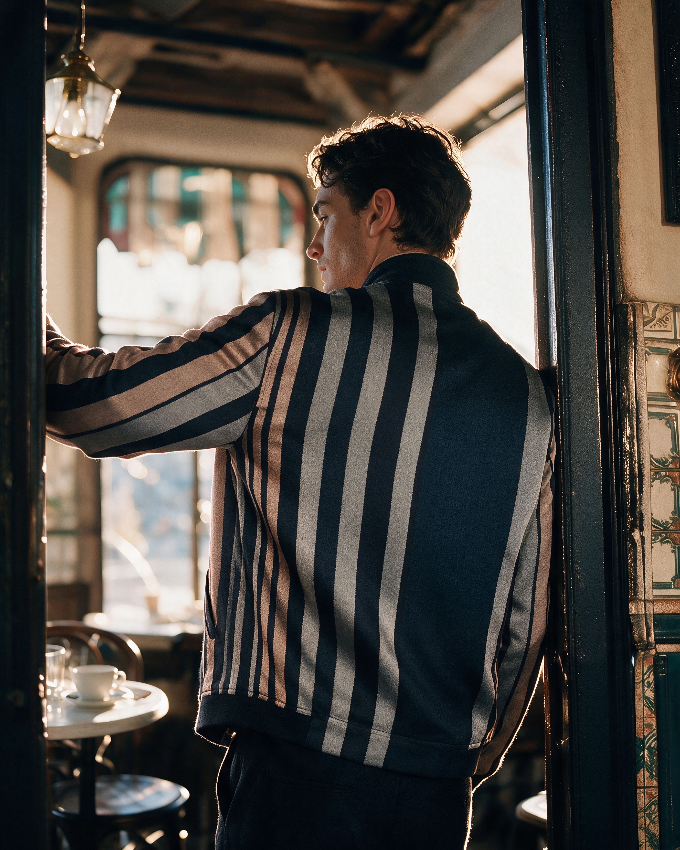 Sokak Kutnu Bomber Jacket - Pastel