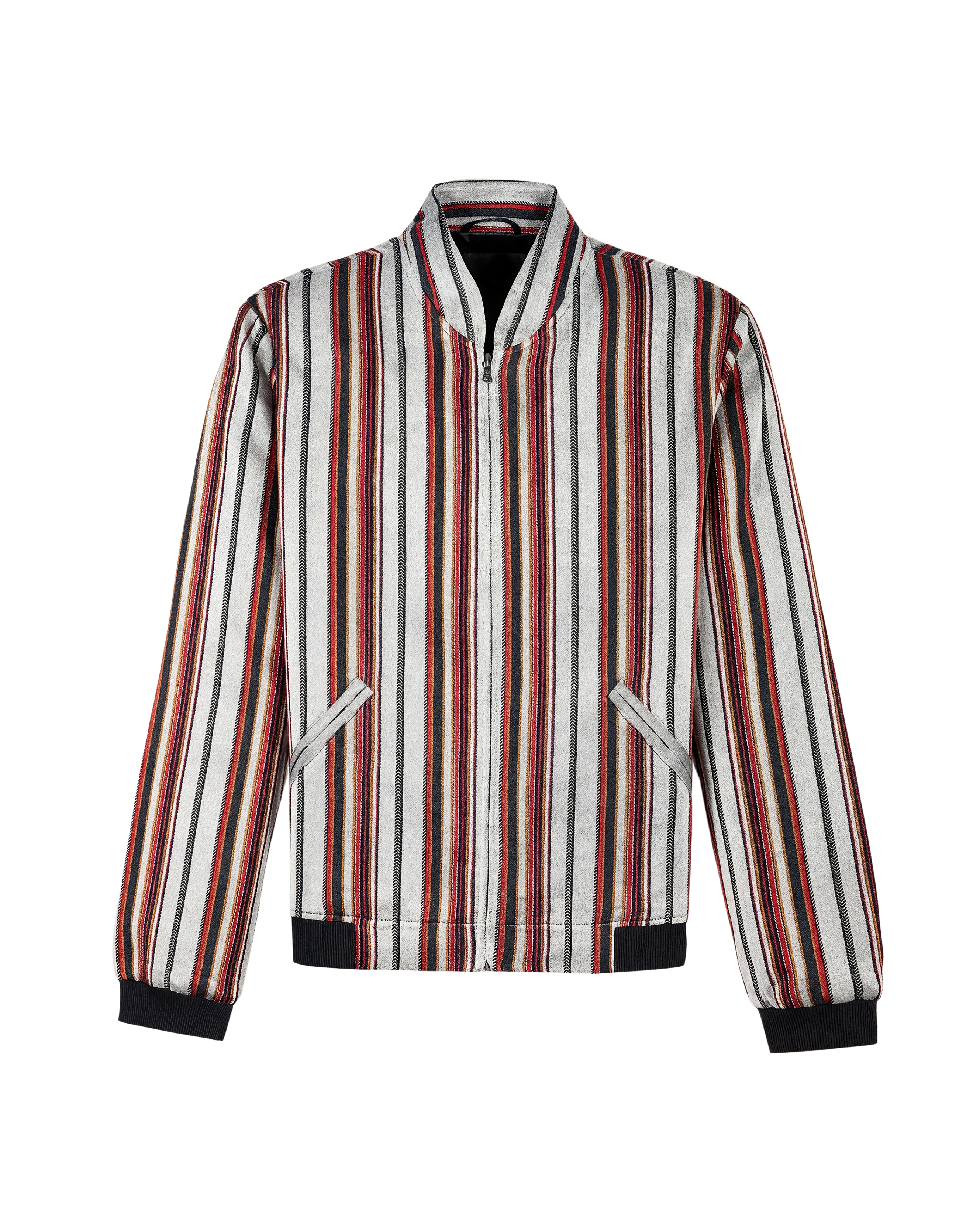 Sokak Kutnu Bomber Jacket - Scarlet