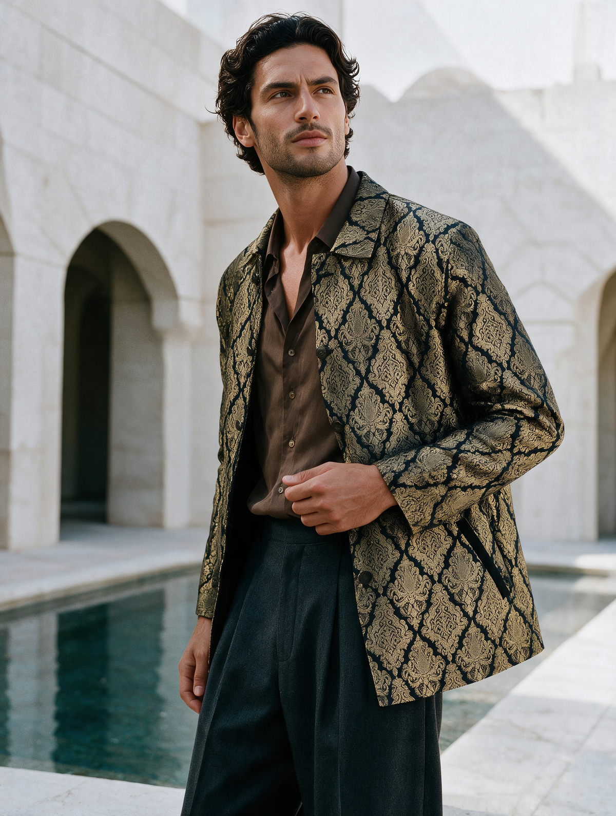 Dhukan Coat - Onyx