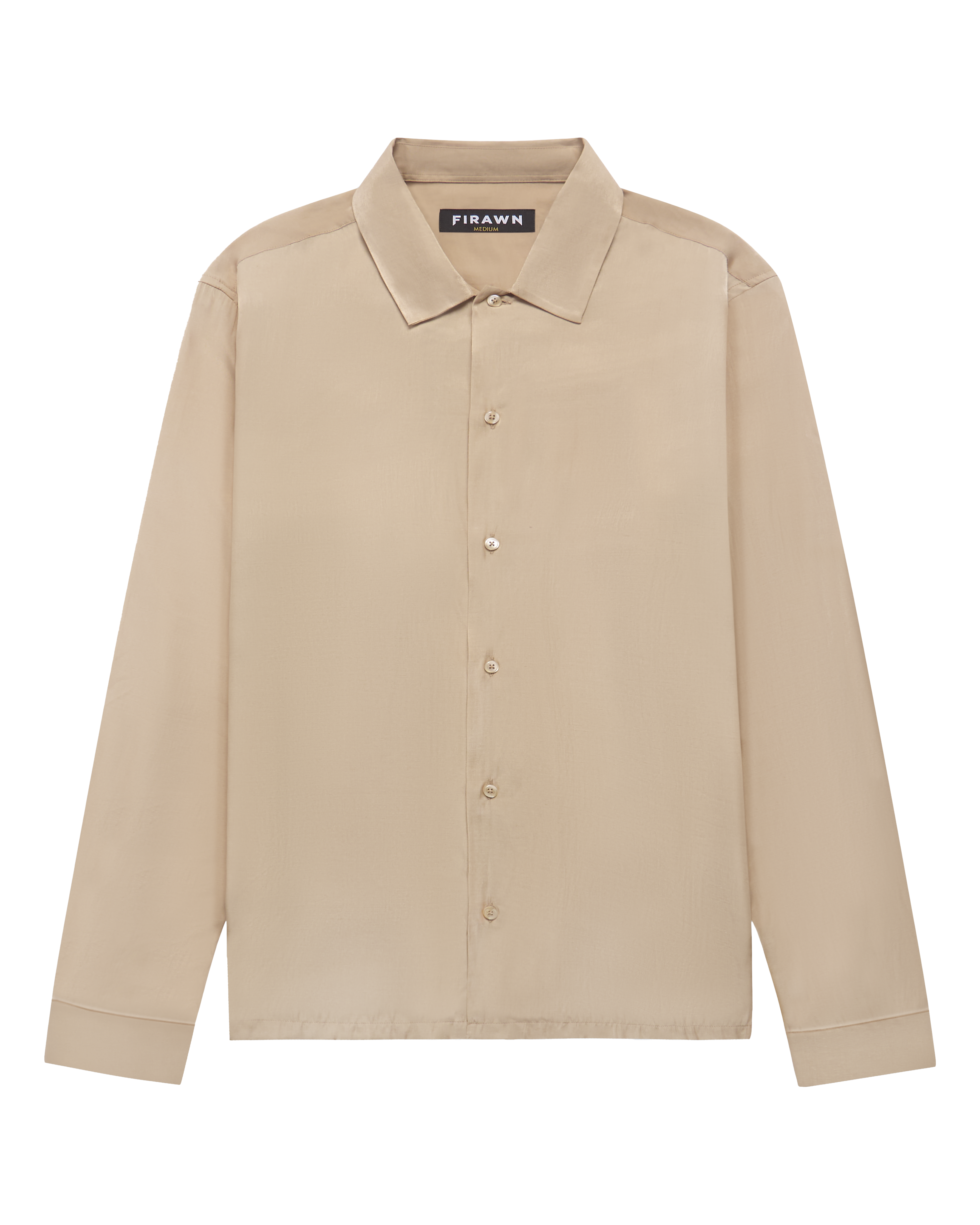 Sahar Silk Shirt - Biscotti