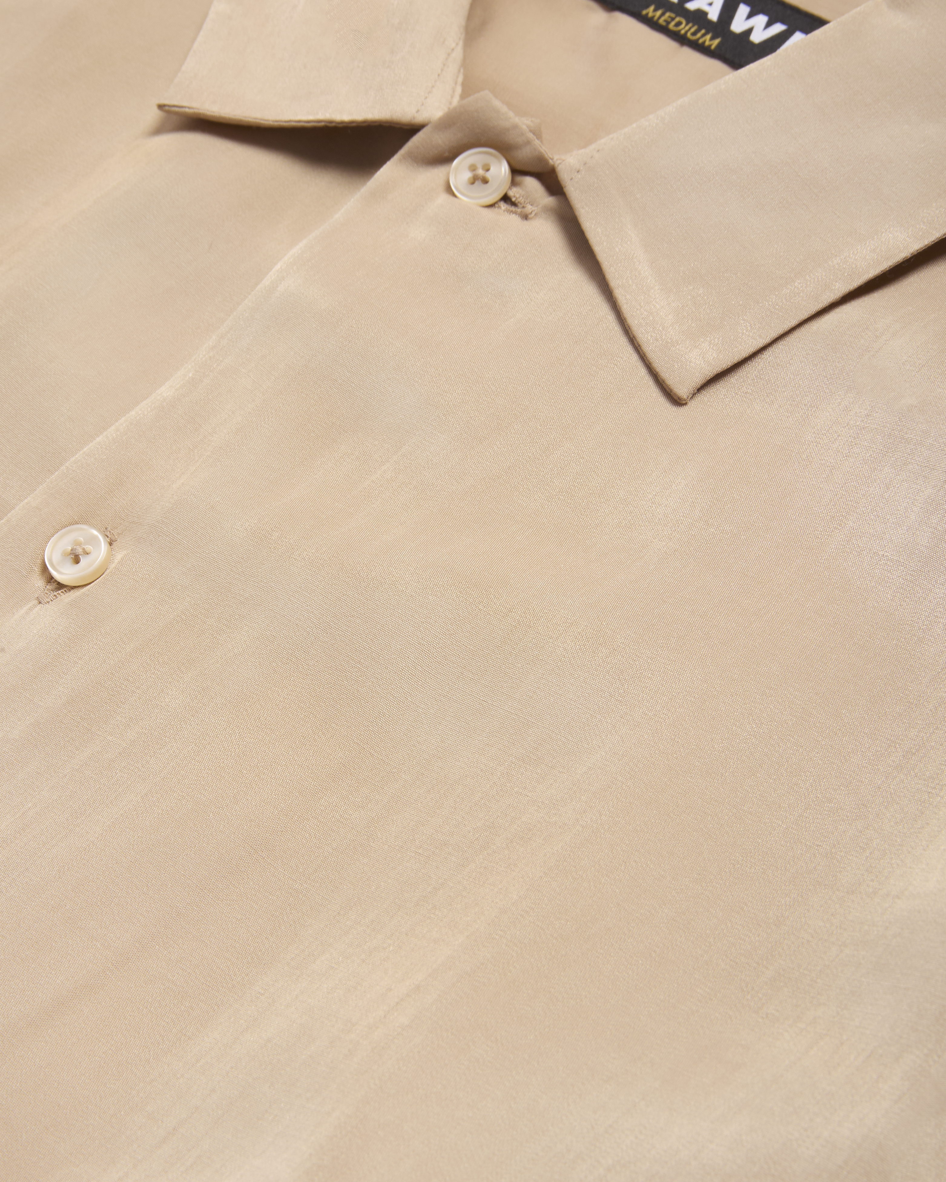 Sahar Silk Shirt - Biscotti