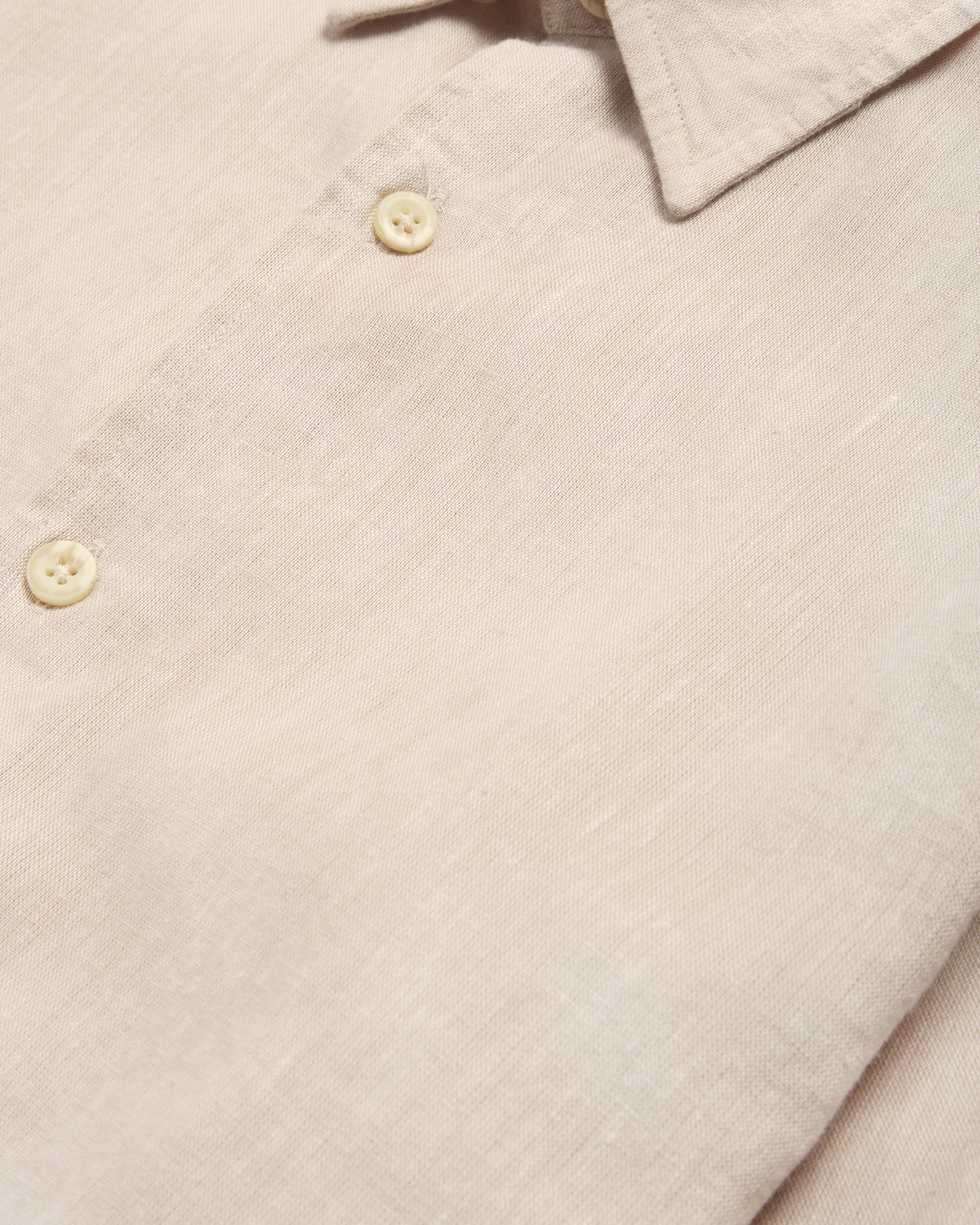 Maksi Linen Shirt - Fawn