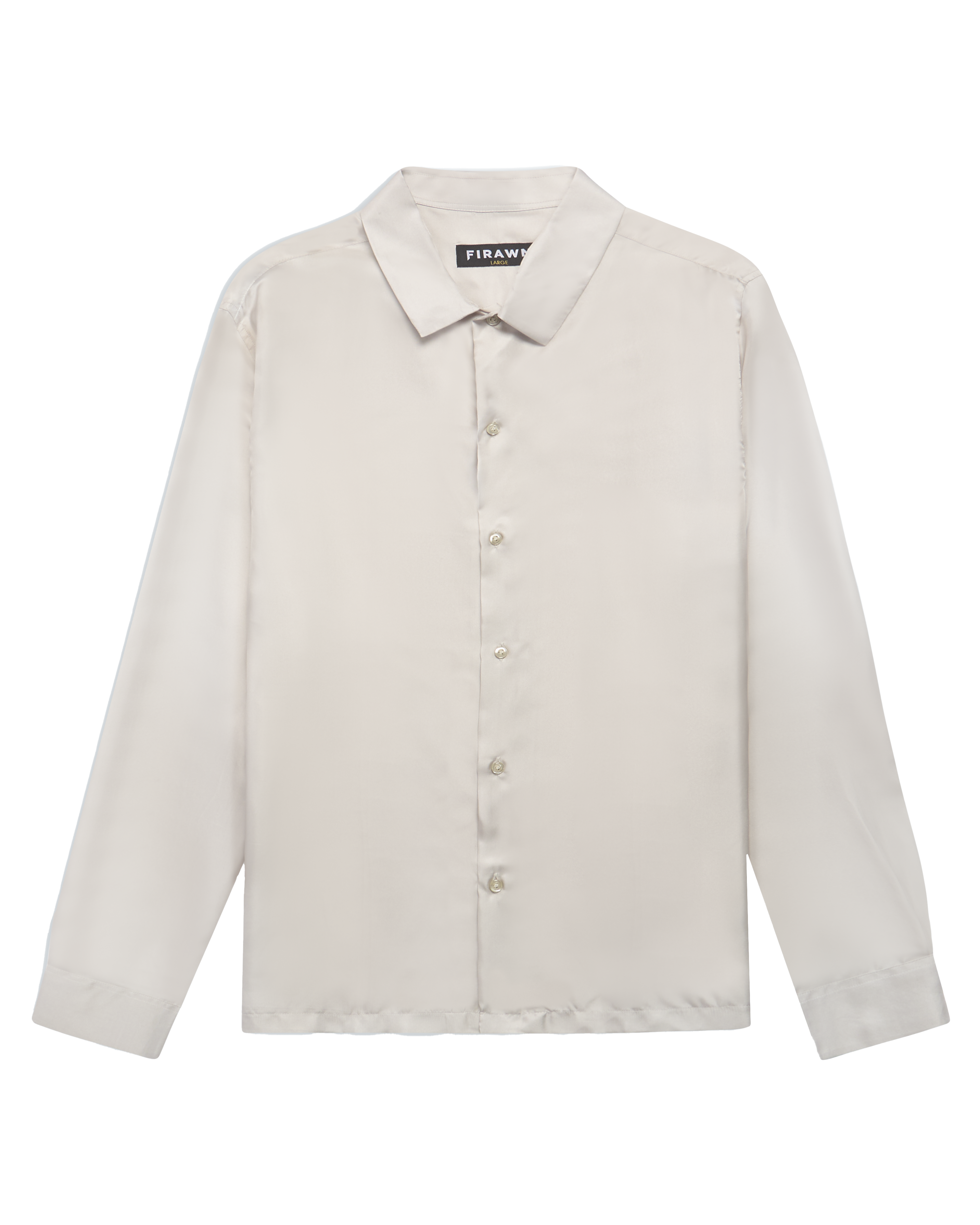 Sahar Silk Shirt - Silver