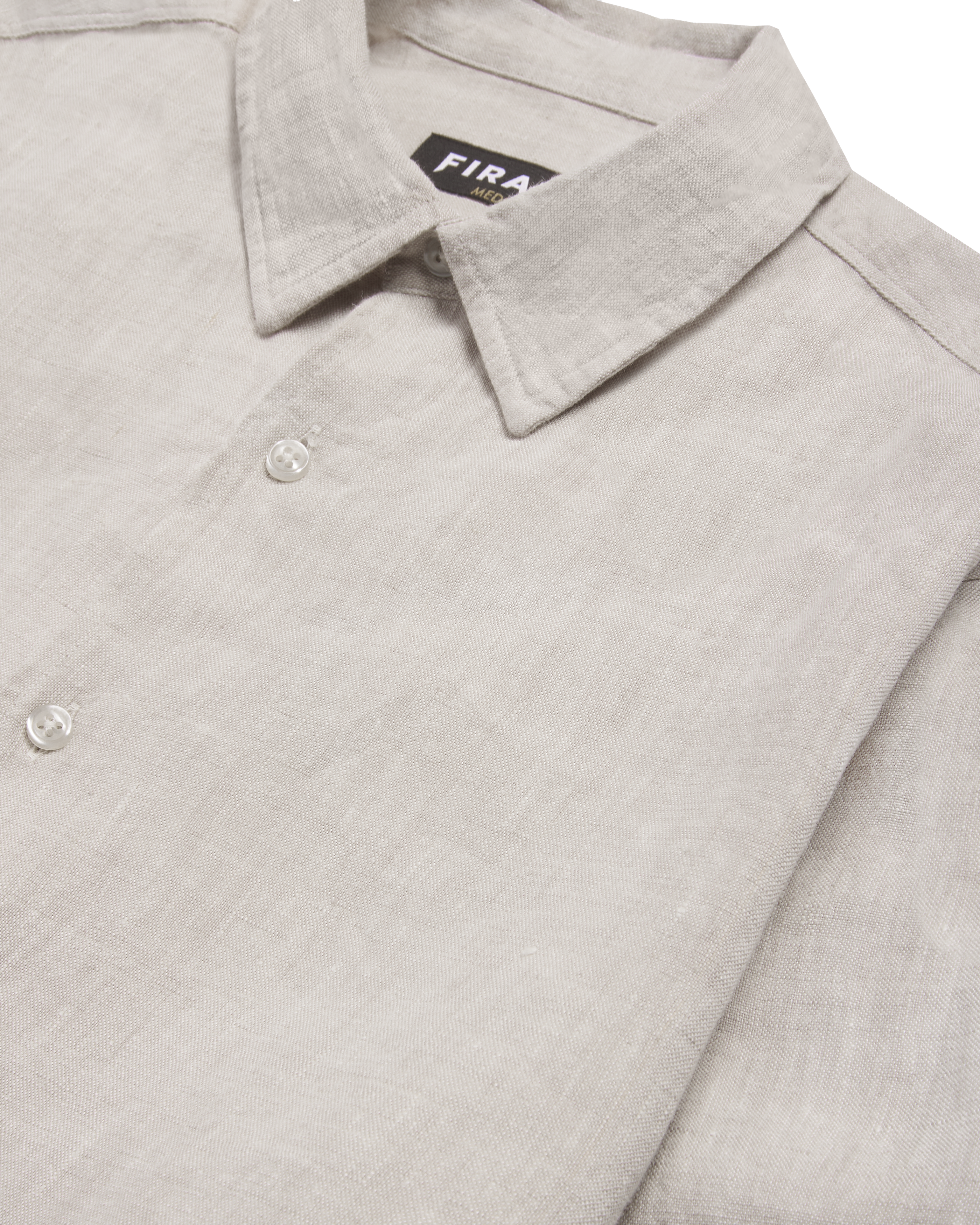 Maksi Linen Shirt - Smoke