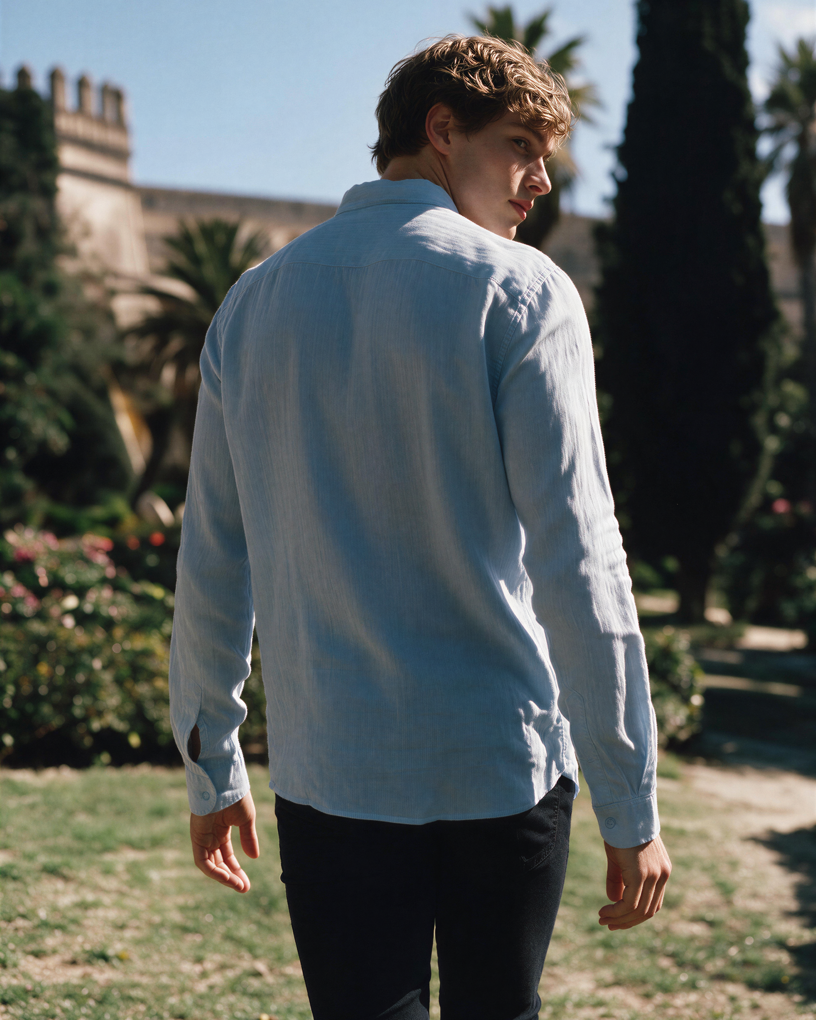 Maksi Linen Shirt - Ice