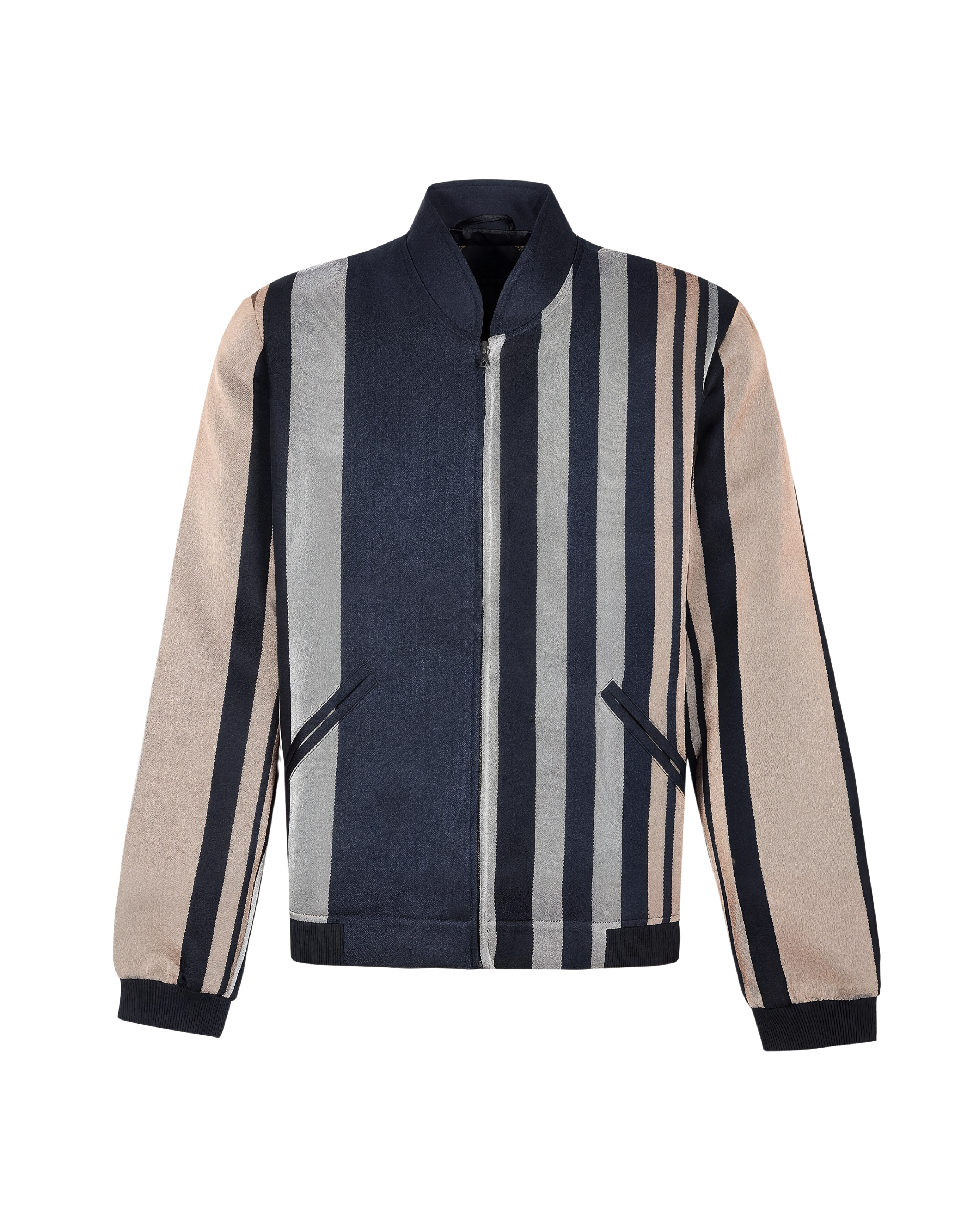 Sokak Kutnu Bomber Jacket - Pastel