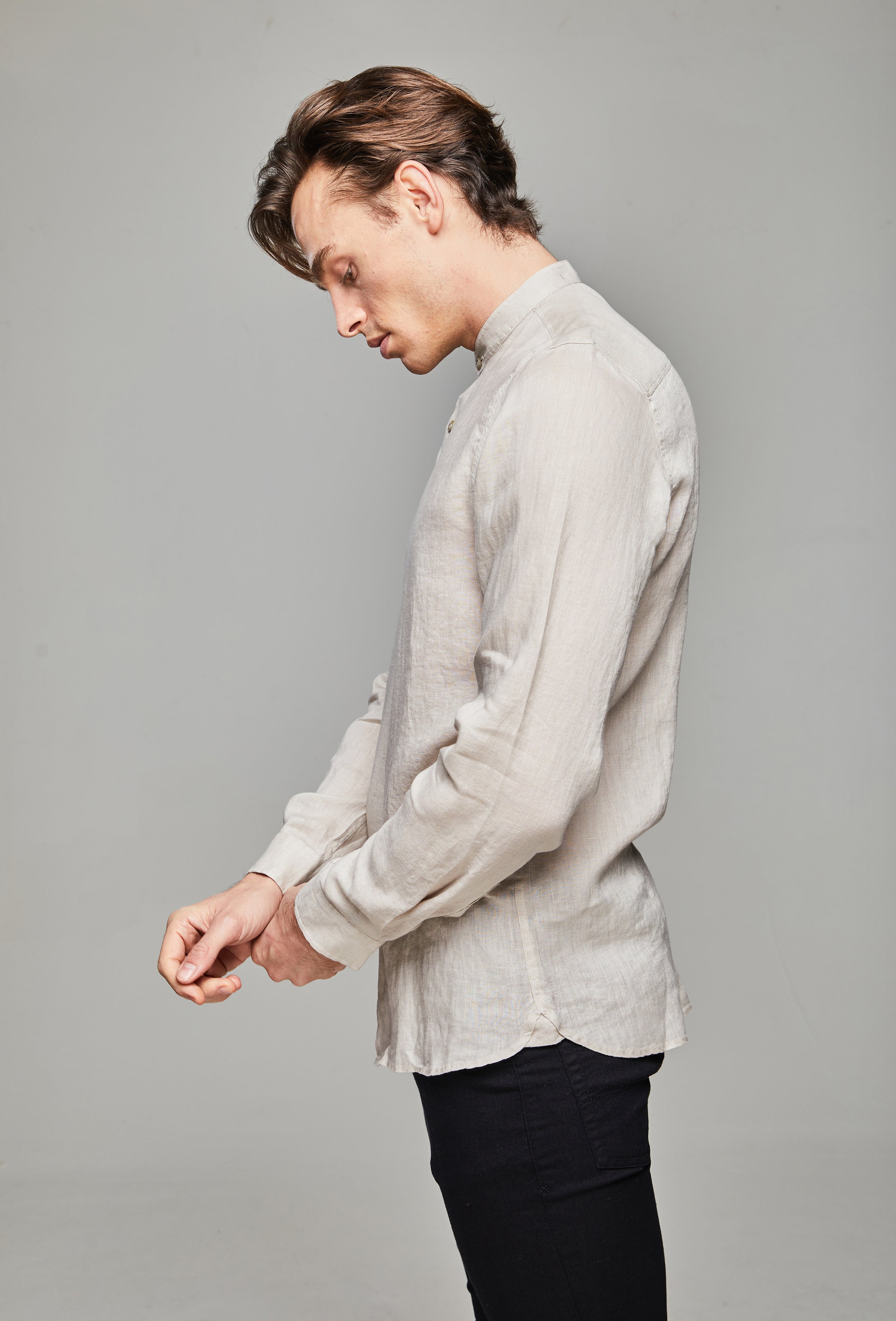 Jidu Linen Shirt - Oat