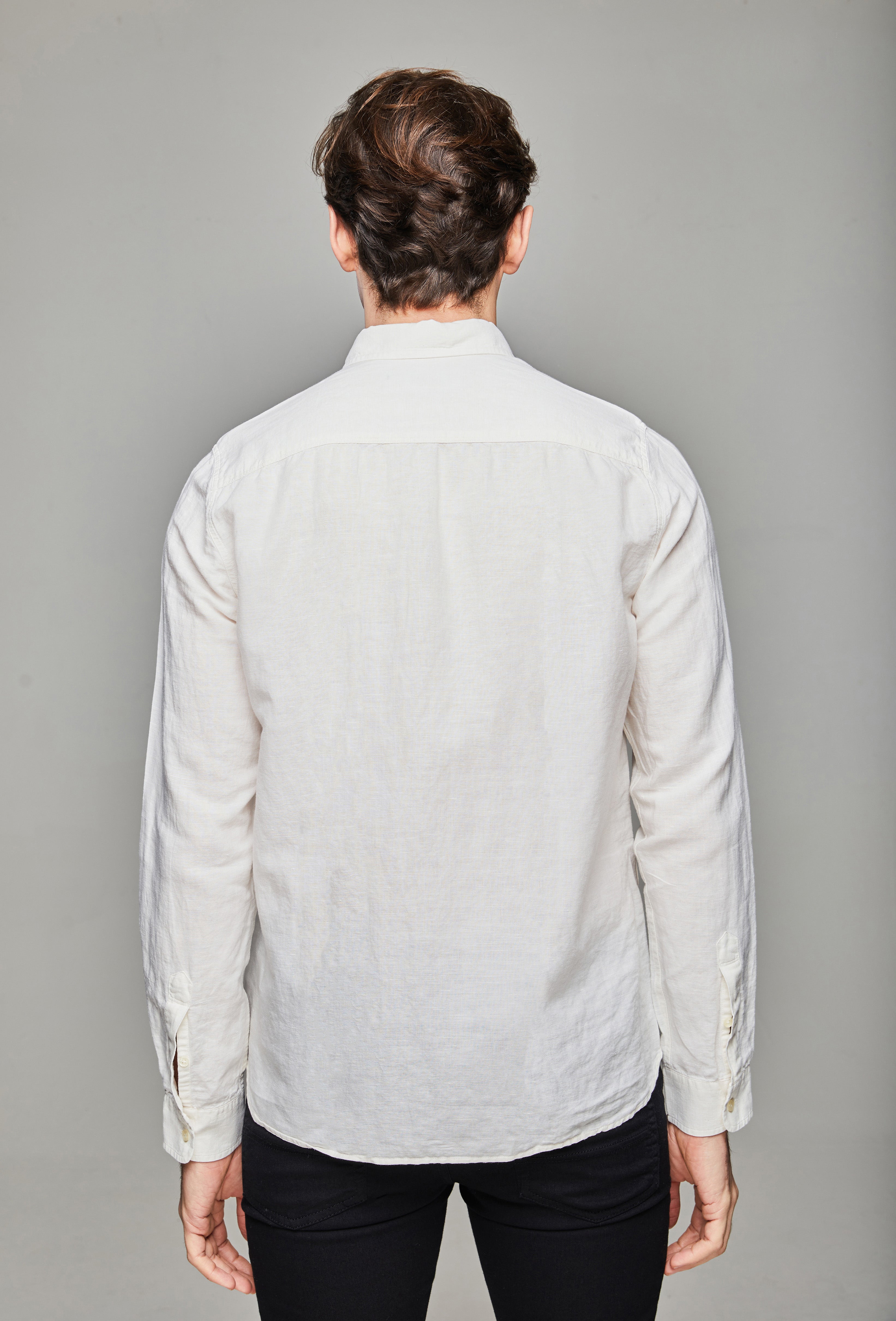 Maksi Linen Shirt - Coconut