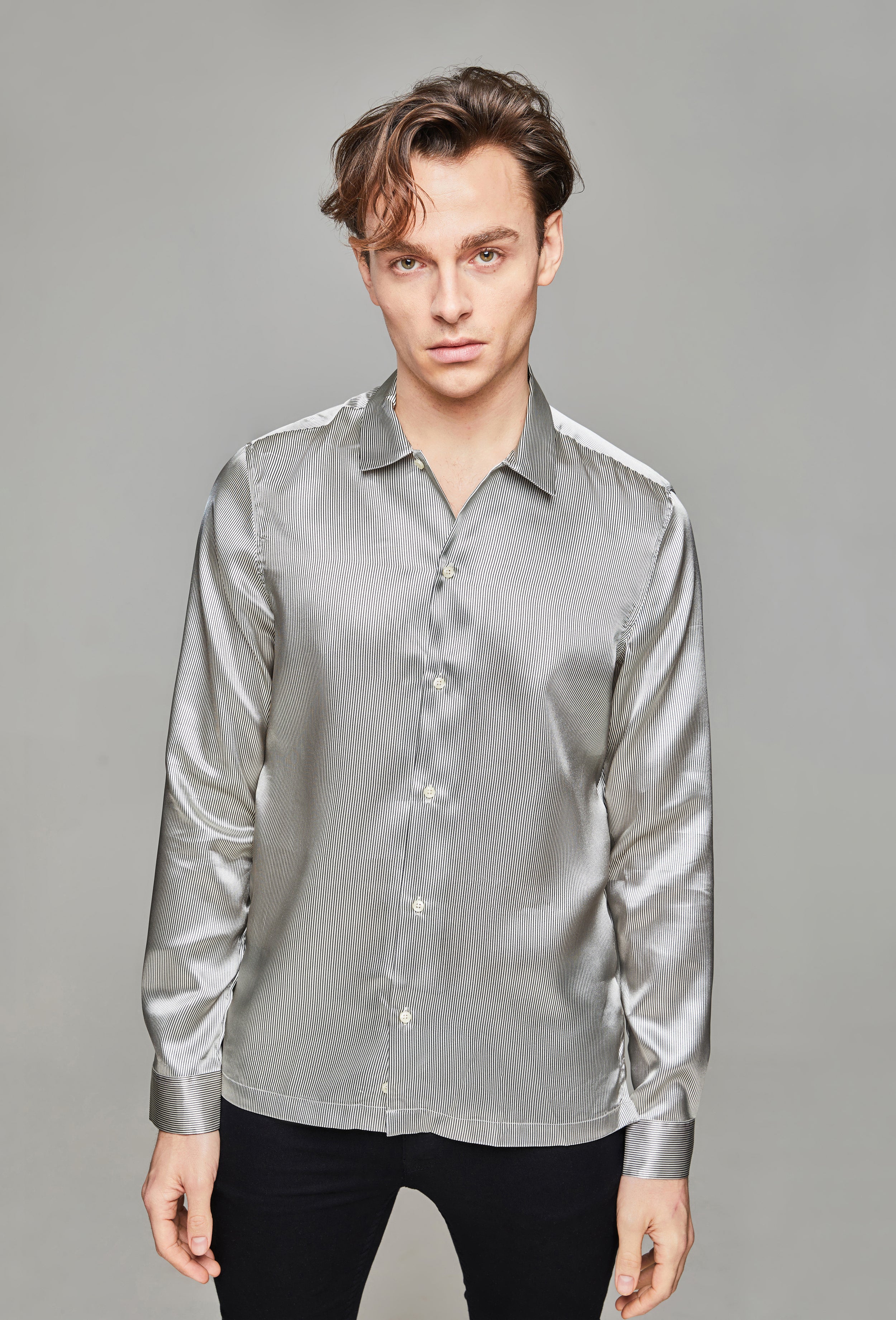 Mara Silk Shirt - Barcode