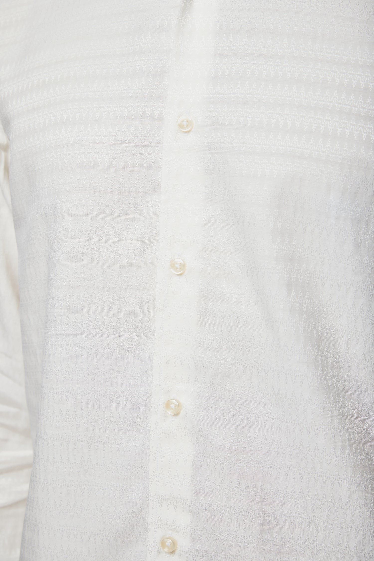 Sukoon Silk Shirt - Pearl