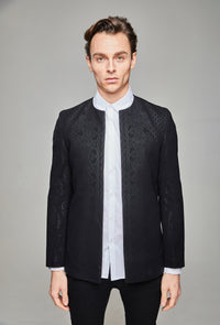 Mashraqi Blazer - Onyx